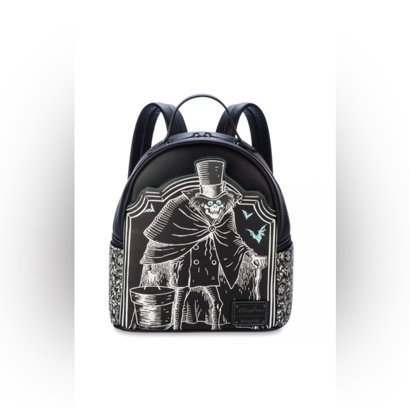 Disney Parks Haunted Mansion Hatbox Ghost Glow in the Dark Loungefly